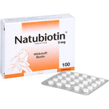 Biotin, biotin deficiency, Natubitin tablets