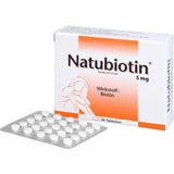 Biotin, biotin deficiency, Natubitin tablets