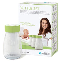 Breast milk storage bottles