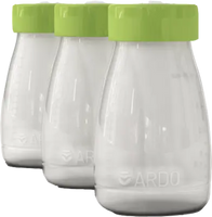 Breast milk storage bottles