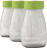 Breast milk storage bottles