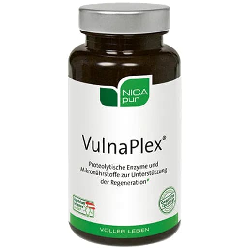 Bromelain, trypsin, chymotrypsin, VulnaPlex capsules