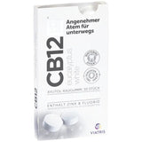 CB12 boost Eucalyptus white chewing gum