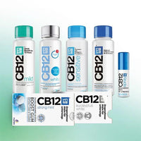 CB12 boost Eucalyptus white chewing gum