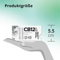 CB12 boost Eucalyptus white chewing gum