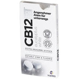 CB12 boost Eucalyptus white chewing gum