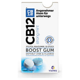 CB12 boost strong mint chewing gum