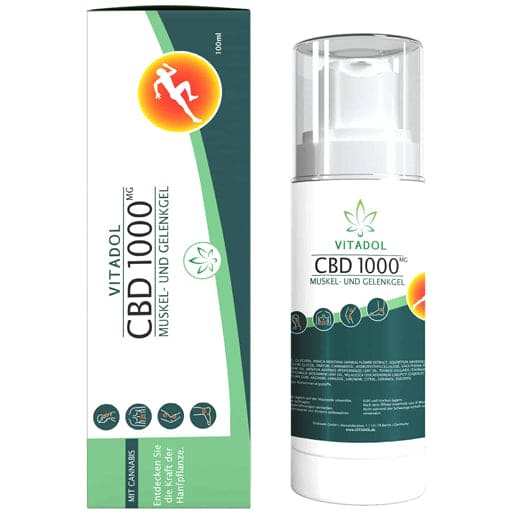 CBD 1000 Vitadol Joint Muscle Gel Ointment Arnica