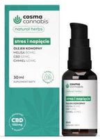 CBD Cosma Cannabis Natural Herbs Stress & Tension Oil