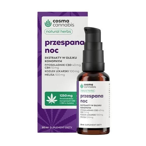 CBD Cosma Cannabis Sleep Night Drops