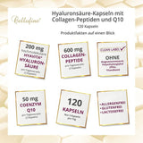 CELLUFINE Hyaluronic Acid 100 mg + Collagen + Q10 Capsules 120 pcs