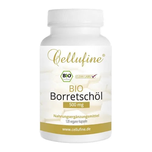 CELLUFINE organic borage oil 500 mg capsules