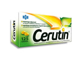 CERUTIN x 125 tablets, rutin supplement, vitamin c supplement, vitamin c tablets