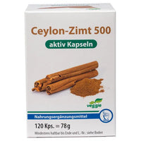 CEYLON Cinnamon 500 active capsules