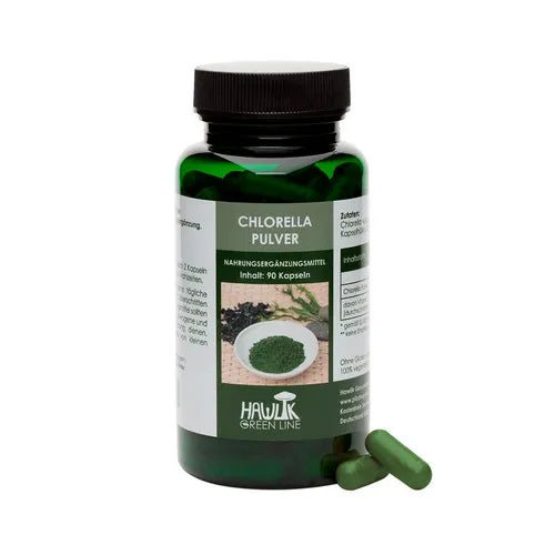 CHLORELLA POWDER capsules 90 pcs