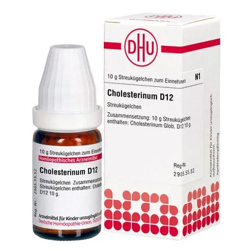 CHOLESTERINUM D 12 Globules