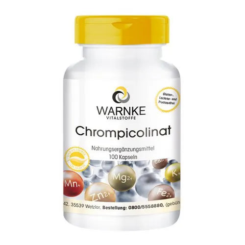 CHROMIUM PICOLINATE capsules 100 pcs