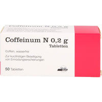 COFFEINUM N 0.2 g tablets 50 pc Caffeine, elimination of signs of fatigue