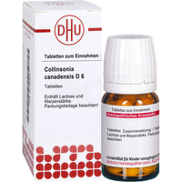 COLLINSONIA CANADENSIS D 6 tablets