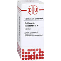 COLLINSONIA CANADENSIS D 6 tablets