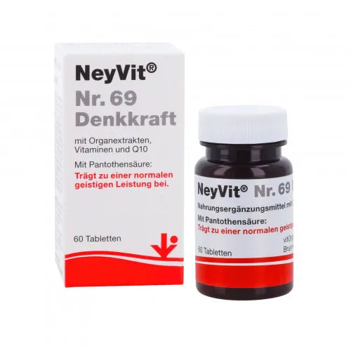 CONCENTRATION, NEYVIT No.69 Thinking Power Tablets UK