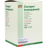 CURAPOR sterile transparent wound dressing 5x7 cm