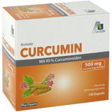 CURCUMIN 500 mg 95% Curcuminoids+Piperine Capsules