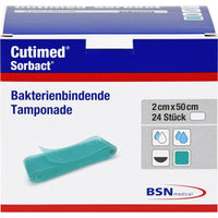 CUTIMED Sorbact tamponades 2x50 cm