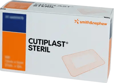 CUTIPLAST sterile wound dressing 5x7.2 cm UK