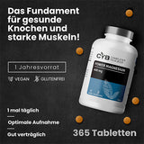 CYB Power Magnesium 400 mg high dose+vegan tablets