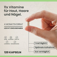 CYB Skin Hair Nails Multi-Complex high-dose capsules