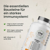 CYB Vitamin C and Zinc High Dose Vegan Tablets 180 Tablets