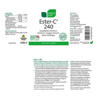 Calcium ascorbate, Vitamin C, Ester-C 240 capsules