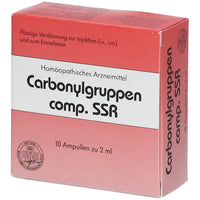 Carbonyl groups comp. SSR ampoules