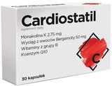 Cardiostatil, monacolin K, bergamot extract, coenzyme Q10