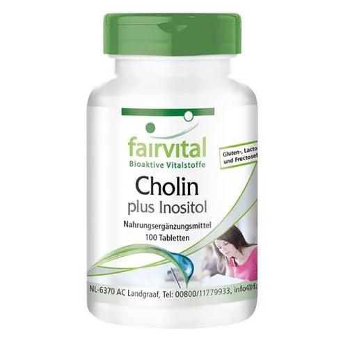 Choline and inositol for brain, for focus, choline inositol UK