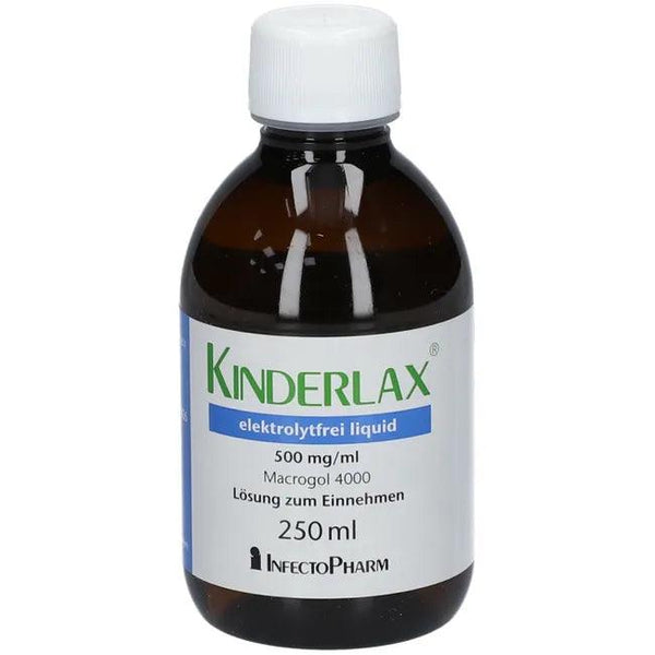 Chronic constipation, Kinderlax® electrolyte-free liquid UK