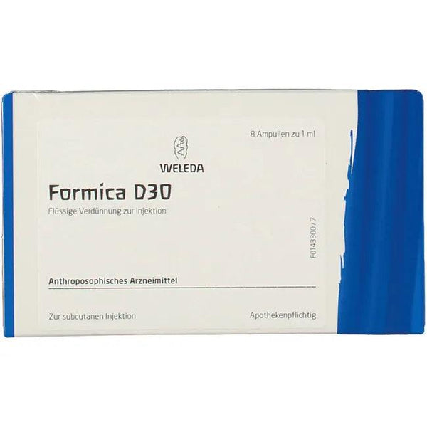 Chronic rheumatic diseases, FORMICA D 30 ampoules UK