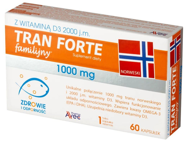 Cod Liver Oil Forte 60 capsules