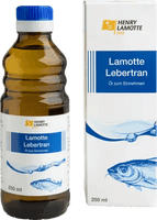 Cod liver oil, COD OIL LAMOTTE HV UK