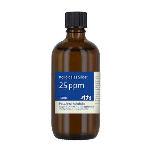 Colloidal silver (silver water) 25 ppm UK