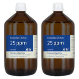 Colloidal silver (silver water) 25 ppm UK