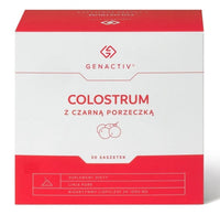 Colostrum with blackcurrant