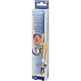 Conical ear candles with beeswax, 2 pieces