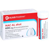 Coughing in cases of cold-related bronchitis, NAC AL acute 600 mg effervescent tablets