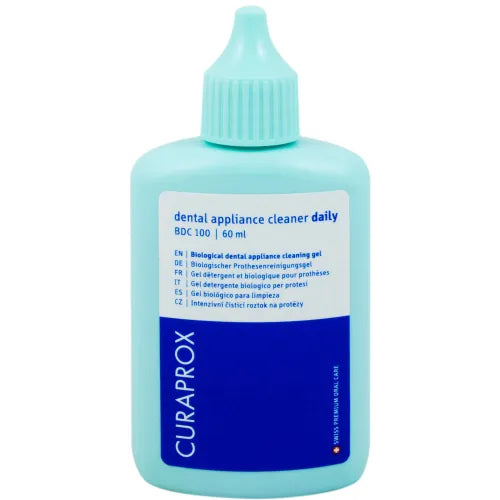 Curaprox denture cleaning