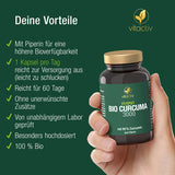 Curcumin and piperine, turmeric curcumin, CURCUMA 3000 organic capsules