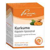Curcumin and Vitamin C, Liposomal turmeric capsules