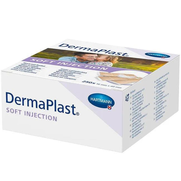 DERMAPLAST SOFT Injection plaster strips 16x40 mm UK