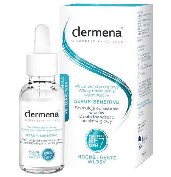 DERMENA SENSITIVE Serum for sensitive scalp and excessive hair loss UK